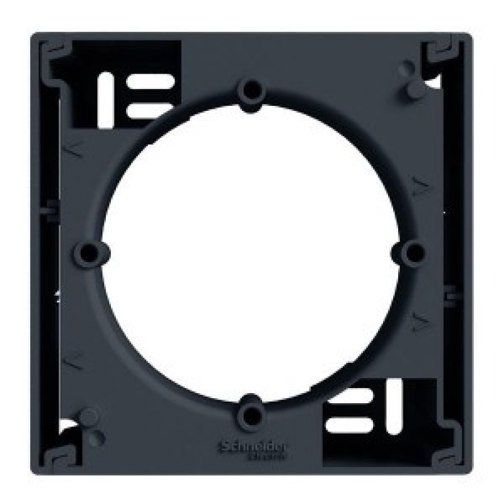 ЕРН6100171 Коробка для зовнішнього монтажу одиночна Schneider Electric Asfora Антрацит (С3)